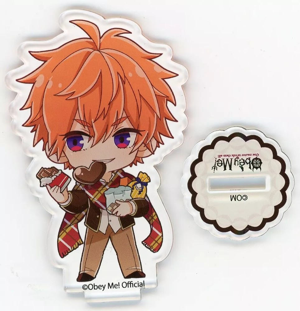 Acrylic Stand Panel Beelzebub Obey Me Princess Cafe Valentine Mini Character