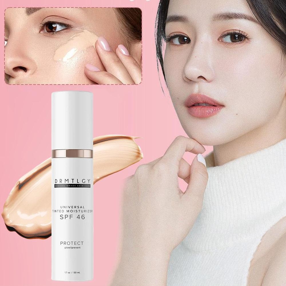 DRMTLGY Anti-Aging Tinted Moisturizer SPF Universal All-In 1 Face Sunscreen.🥇
