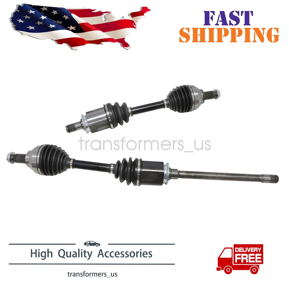 2PCS Left & Right Front CV Axle Shaft Assembly For 2001-2005 BMW 325xi 330xi