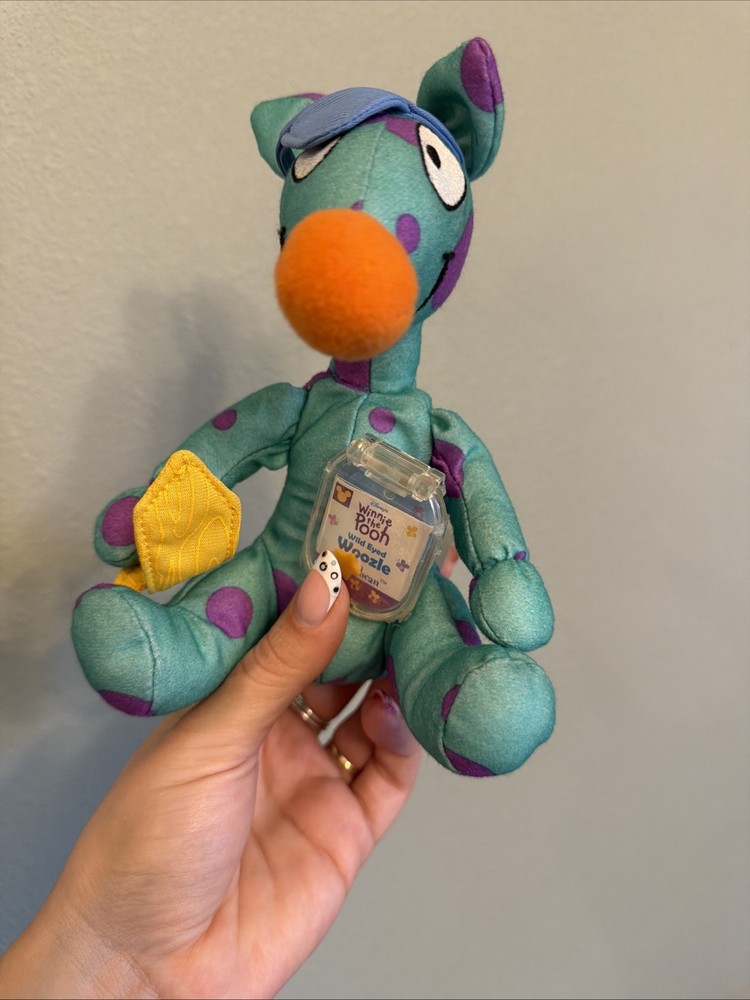 Star Bean Winnie The Pooh Wild Eyed Woozle Plush With Name Tag