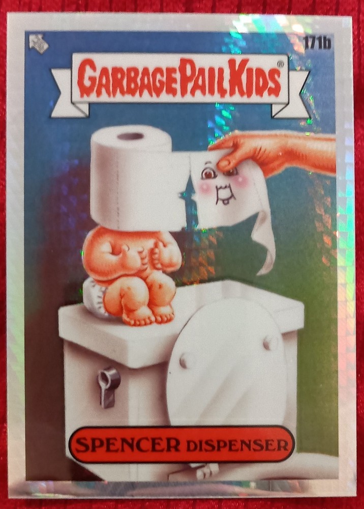 2023 Garbage Pail Kids Spencer Dispenser Prism Refractor #042/199