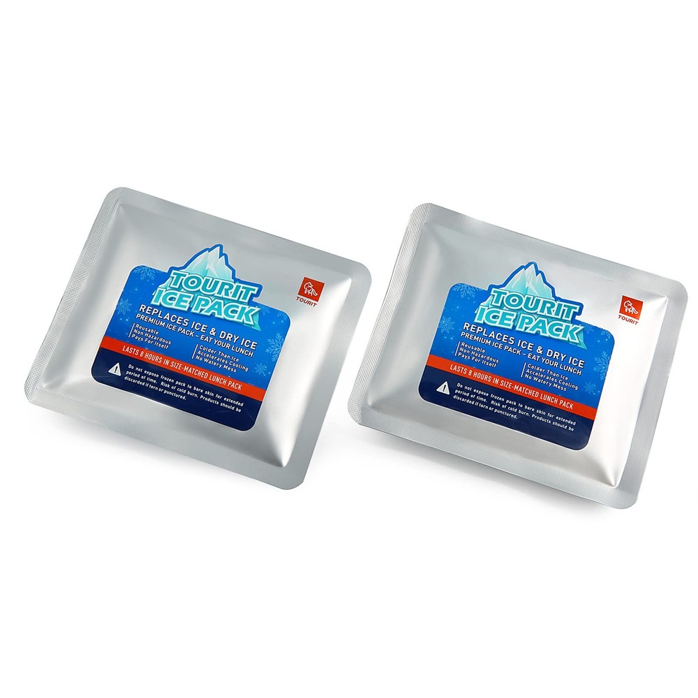 Reusable Ice Pack for Coolers Long Lasting Cooler Ice Packs for Cooler Bag Lu...