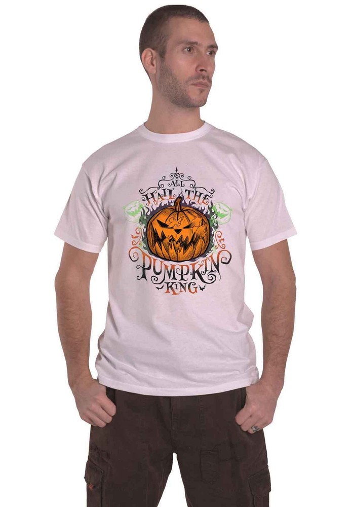 Nightmare Before Christmas T Shirt All Hail new Official Mens White