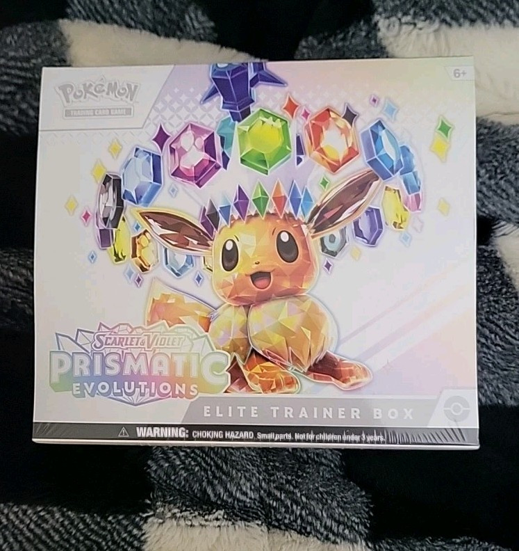 Pokemon TCG Prismatic Evolutions Elite Trainer Box ETB Sealed Scarlet & Violet