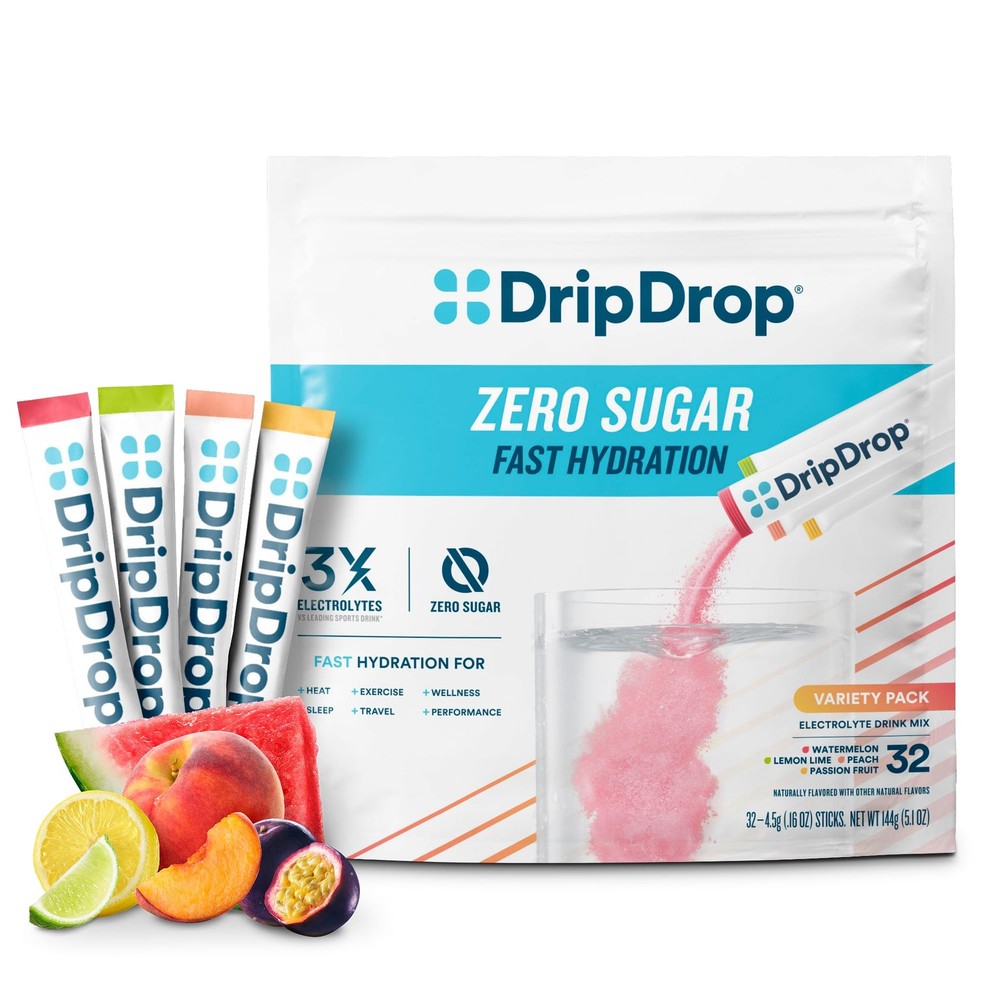 Sugar Free Hydration Packets Zero Classic Variety Pack Single Serve Electrolyte Drink Mixes
