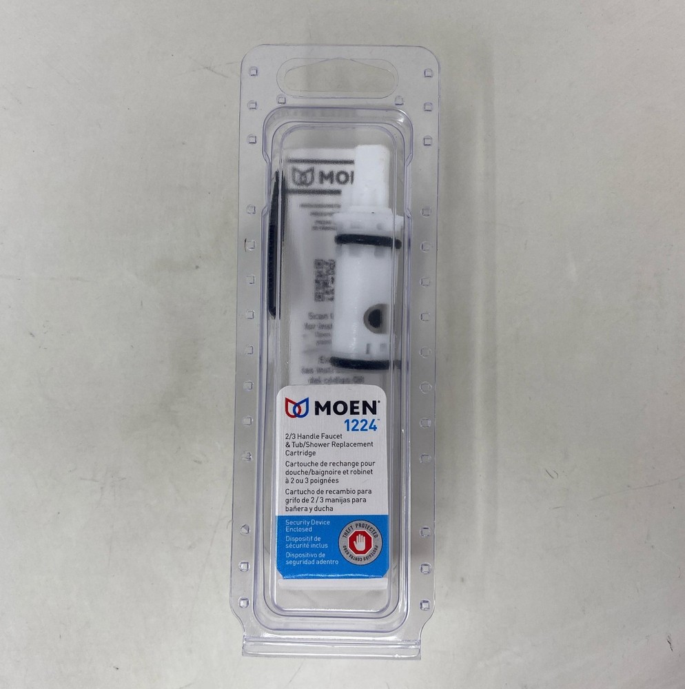 Moen 1224 Two-Handle Faucet/Tub-Shower Replacement Cartridge - White - Single