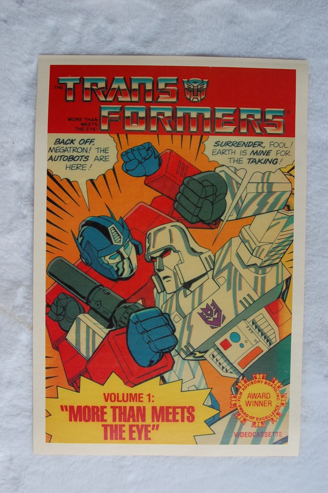 Transformers Animated Series Lobby Card Promo Poster #3 - Vibrant Collectible Artwork for Fans and Enthusiasts