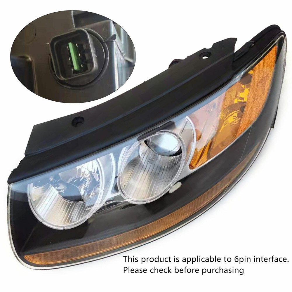 Front Left Headlight Lamp For Hyundai Santa Fe 2007 2008 2009 2010 2011 2012