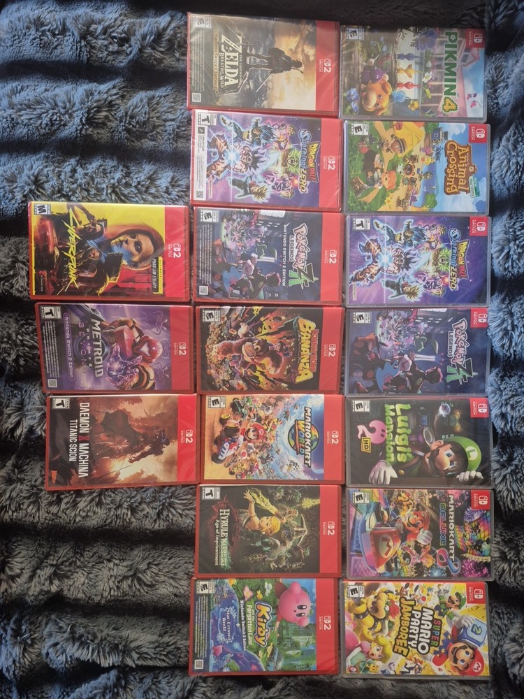 Switch 1&2 Sealed Games Bundle! Best Offer Takes All!