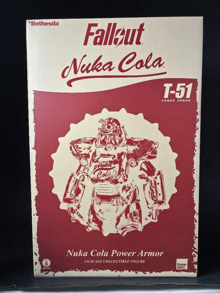 Fallout Nuka Cola T-51 Power Armor 1/6 Scale Collectible Figure #E3BDEE