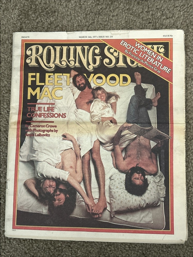 Rolling Stone Magazine March 24 1977 Fleetwood Mac newspaper issue #235