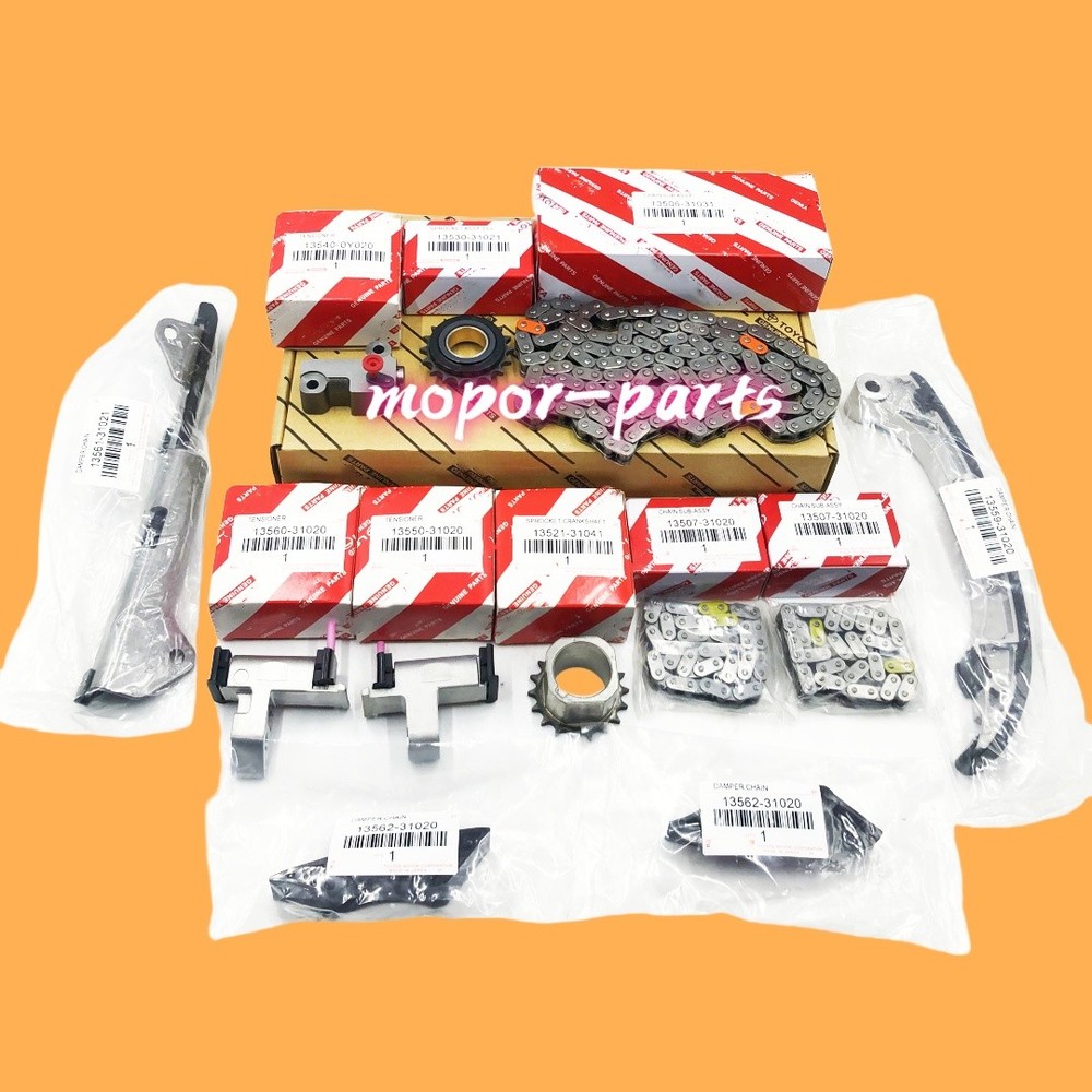 Genuine Timing Chain Kit for Toyota 4Runner FJ Cruiser Tundra V6 4.0L 1GR-FE