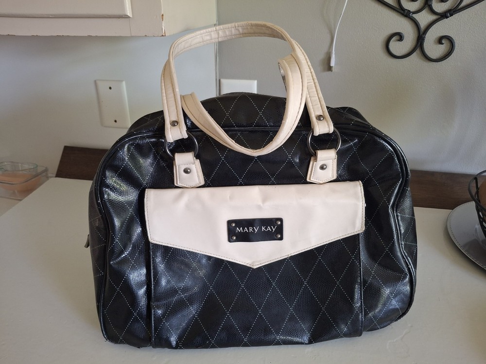 Mary Kay Black Travel Makeup Bag for Consultants - Duffle Tote