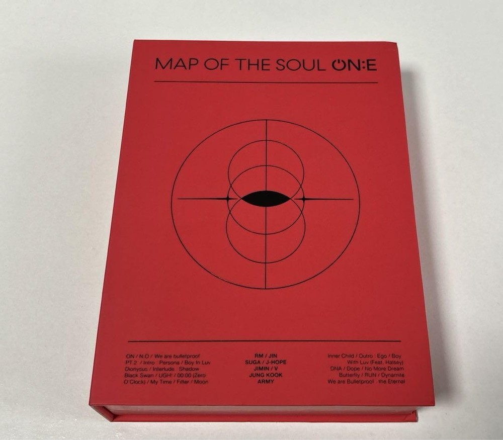 BTS MAP OF THE SOUL DVD with Japanese subtitles - Limited Edition Concert Film