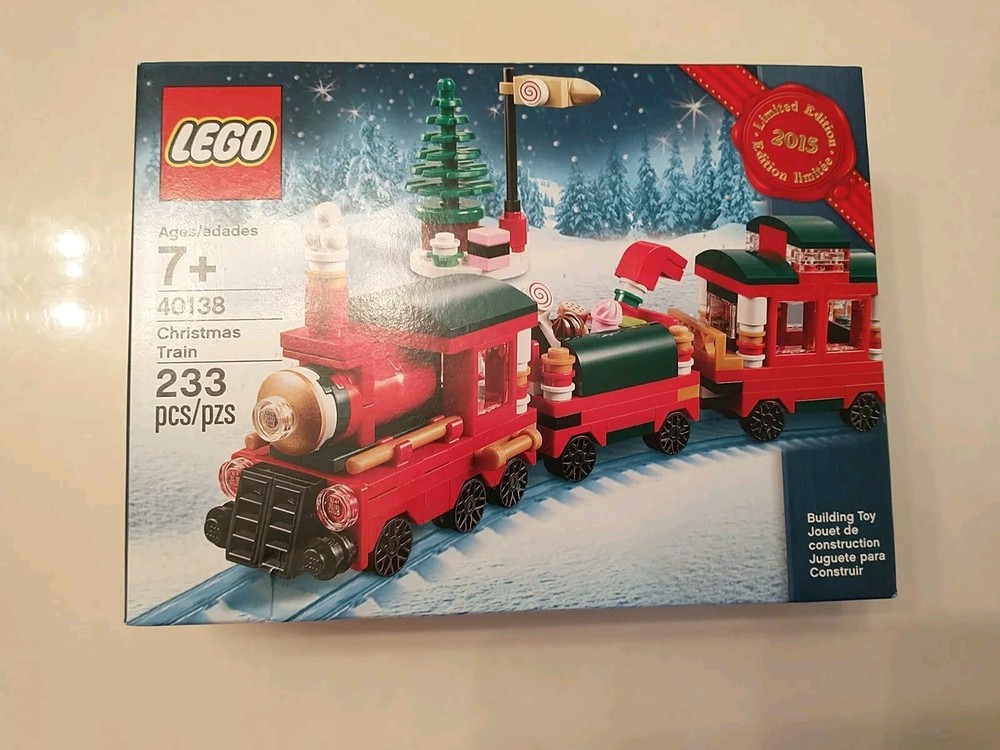 LEGO Christmas Train Building Set 40138 Holiday Seasonal Model  -image