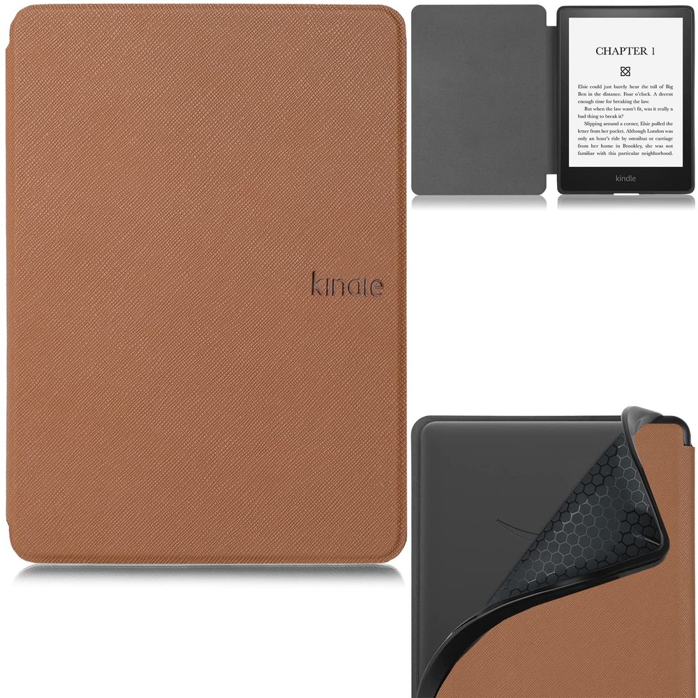 REASUN Premium PU Leather Slim Case for 6.8 Inch Kindle Paperwhite 2021