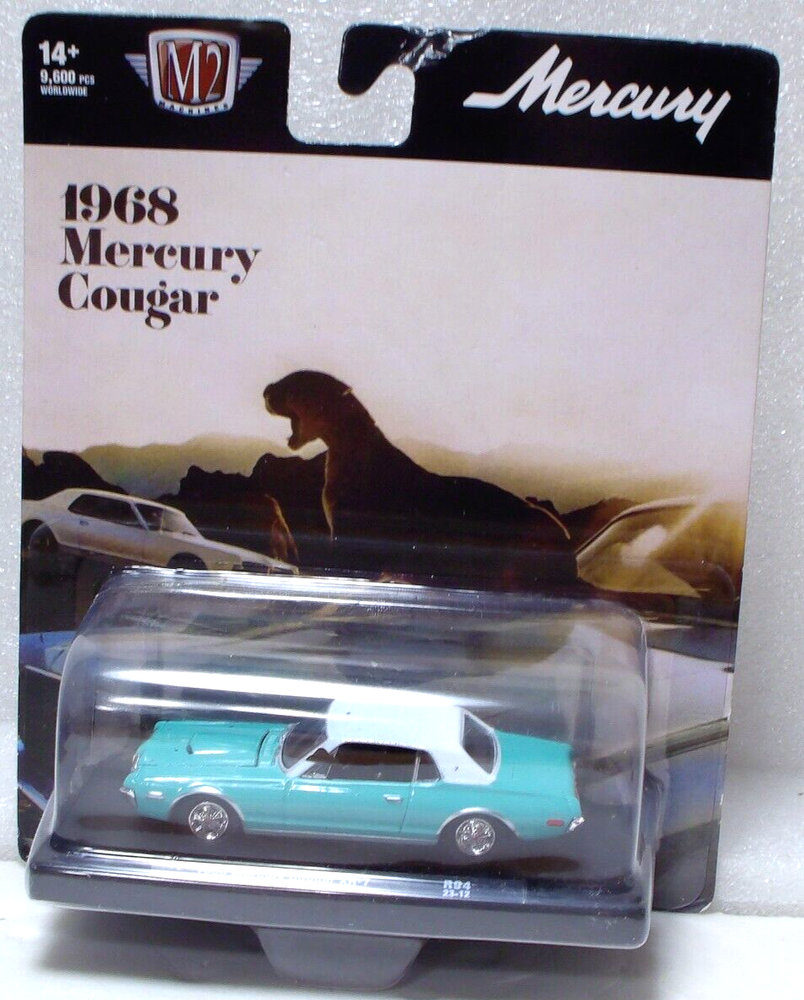 M2 Machines 1968 Mercury Cougar XR-7 1:64 Diecast