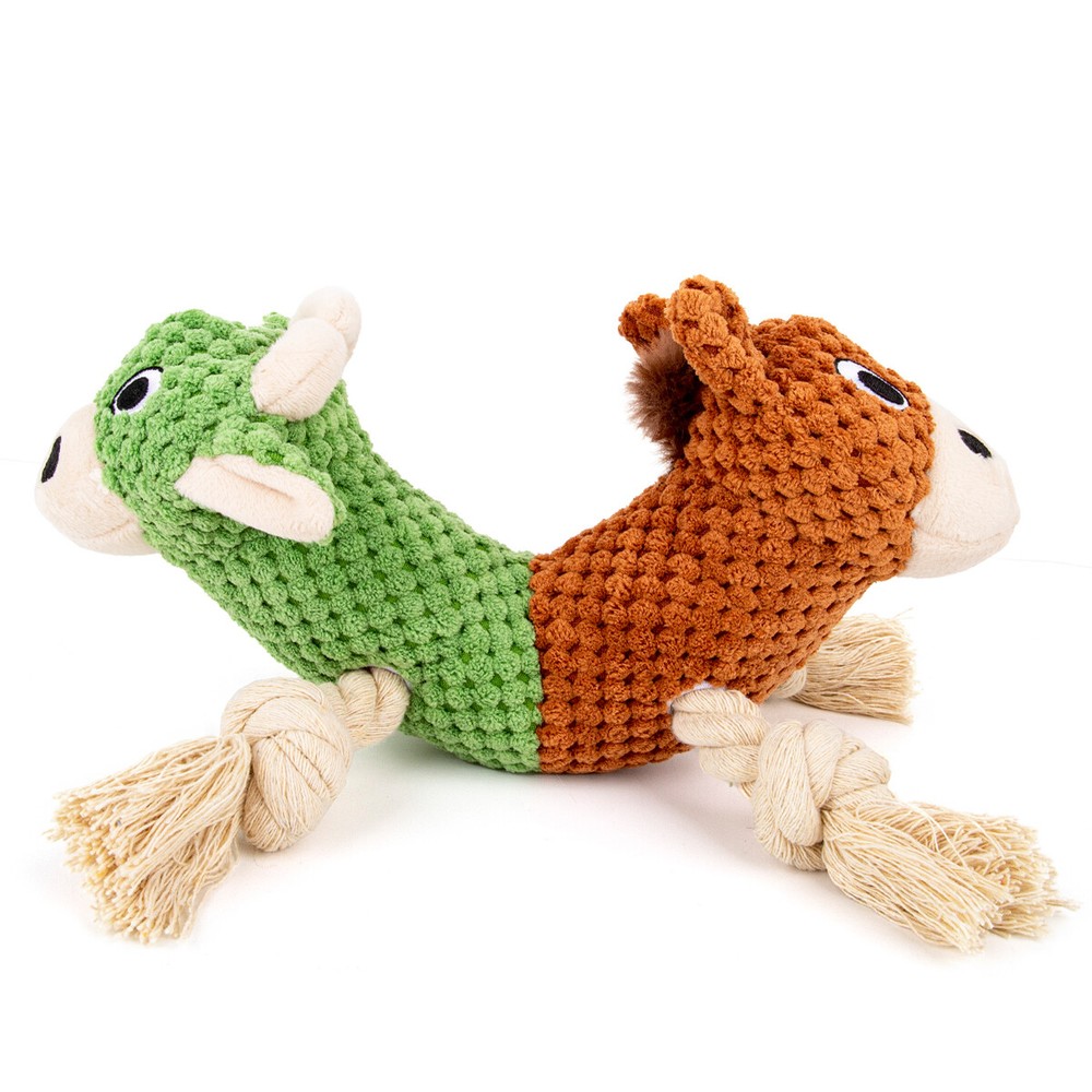 Squeaky Plush Chew Toy for Aggressive Chewers - Durable Dog Gift