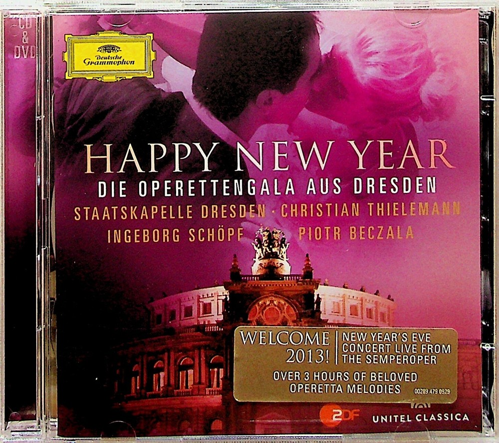 New Years Eve-Live Concert -Semperoper CD & DVD-2013- Christian Thielmann (DG)-image