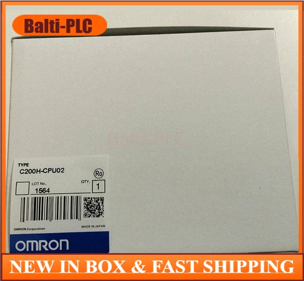 New Omron C200H-CPU02 PLC Module C200HCPU02 One year warranty