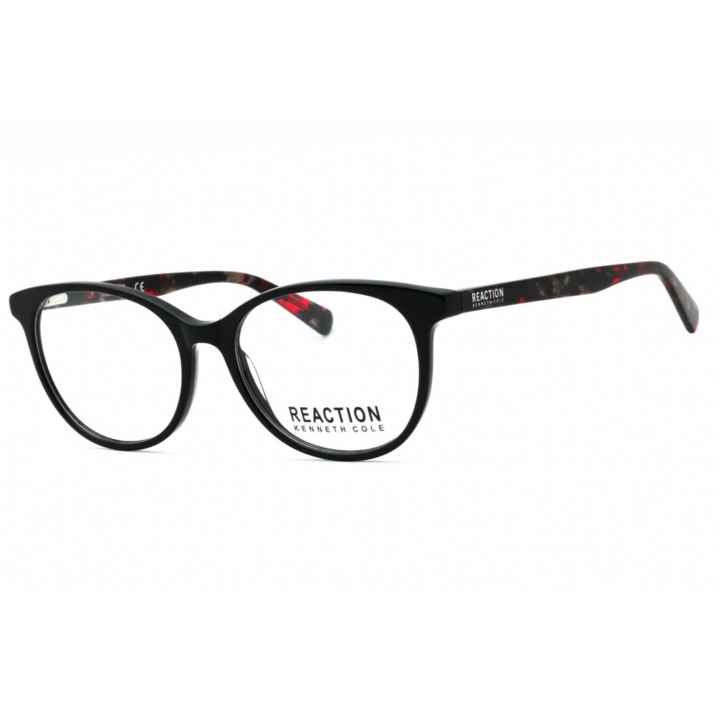 Kenneth Cole Reaction Women's Eyeglasses Shiny Black Cat Eye Full Rim KC0900 001-image