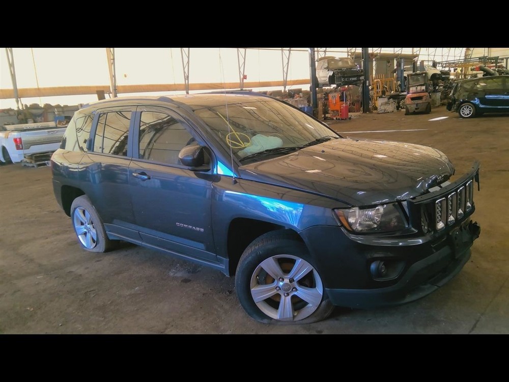 Wheel Classic Style Vertical Rear Door Handle Silver Fits 11-17 COMPASS 6408203