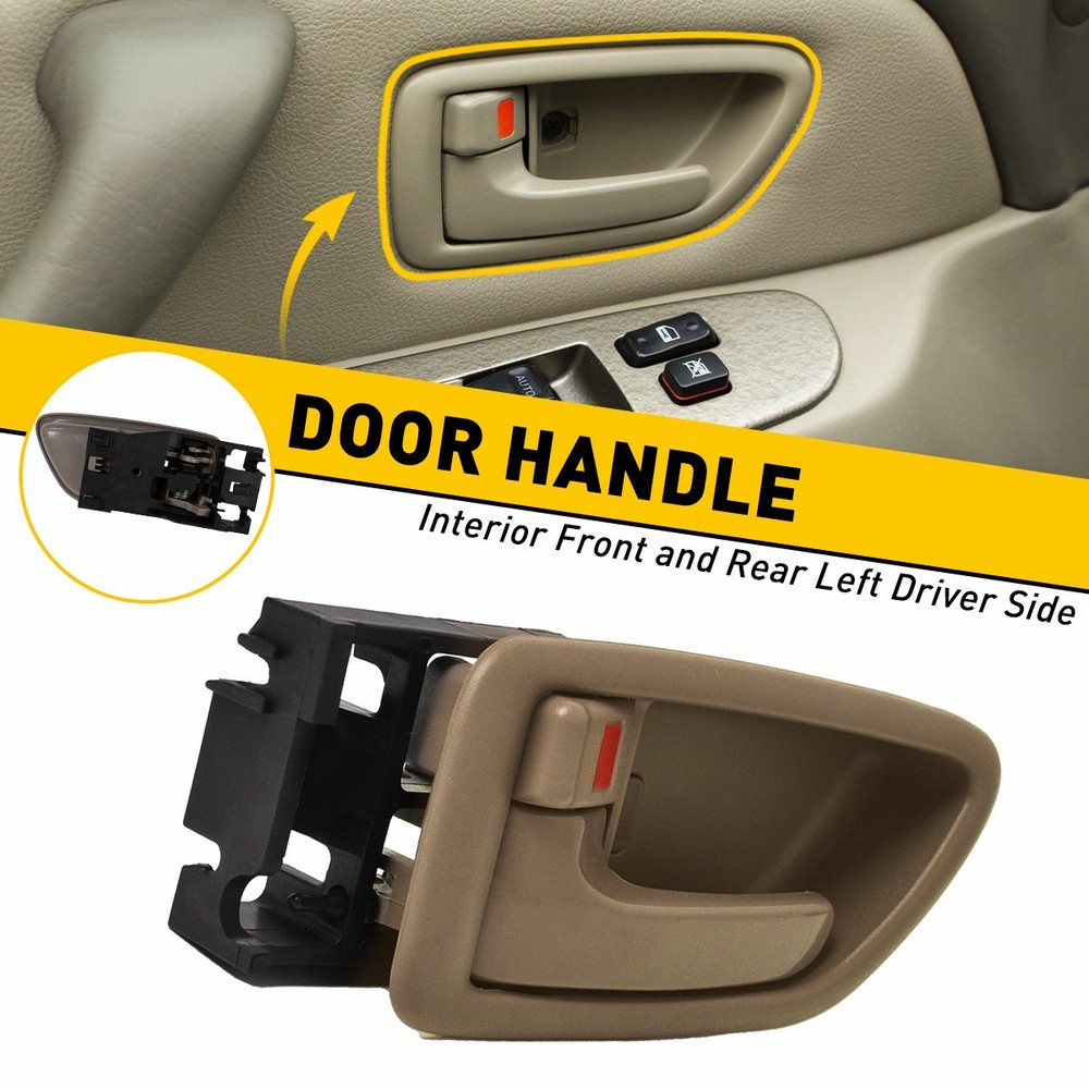 1/4pcs Inside Interior Door Handle Front + Rear Set for Toyota Sequoia 2001-2007