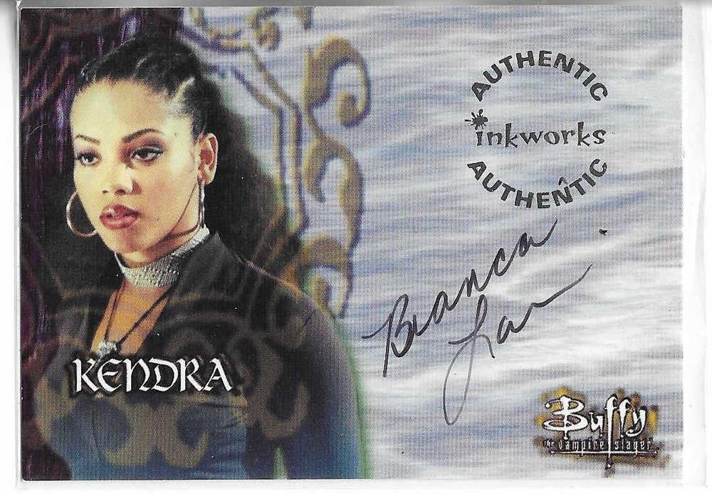 Buffy The Vampire Slayer 1999 Season 2 Autograph Card A9 Bianca Lawson as Kendra