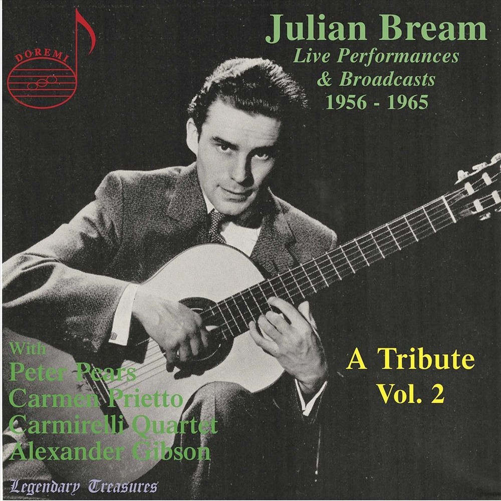 JULIAN BREAM JULIAN BREAM: LIVE PERFORMANCES & BROADCASTS, 1956-1965 NEW CD