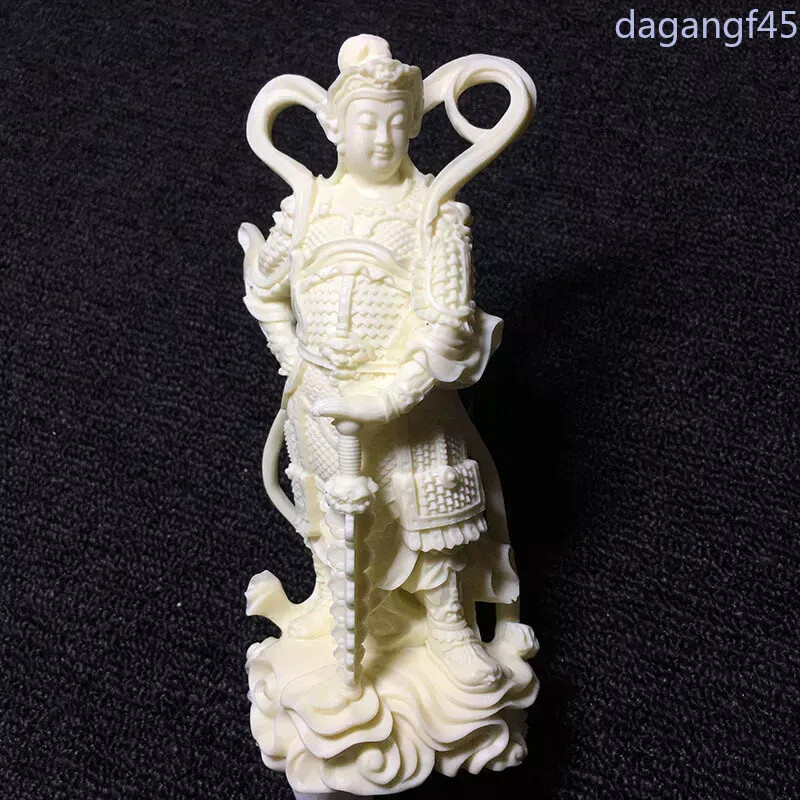 Resin Door God Wei Tuo Patron Saint Figure Statue Resin Sculpture Statue