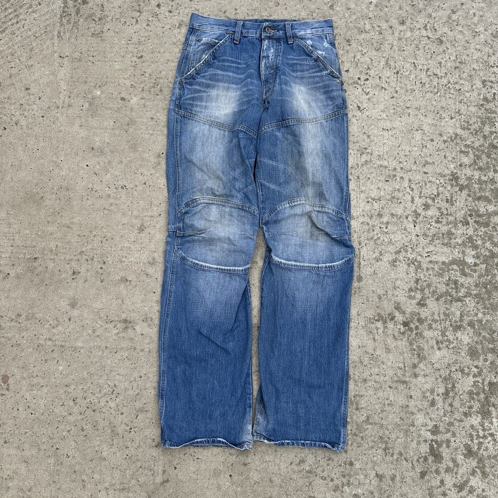 Vintage G-Star Raw Jeans W30xL32 Double Knee Y2K 00z style USA Used