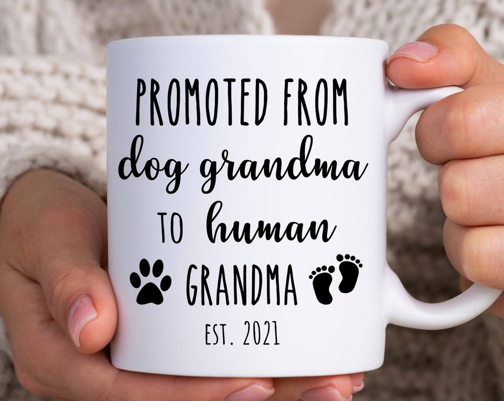 New Grandma Pregnancy Announcement Gift New Baby Grandmother Mug Grandparent