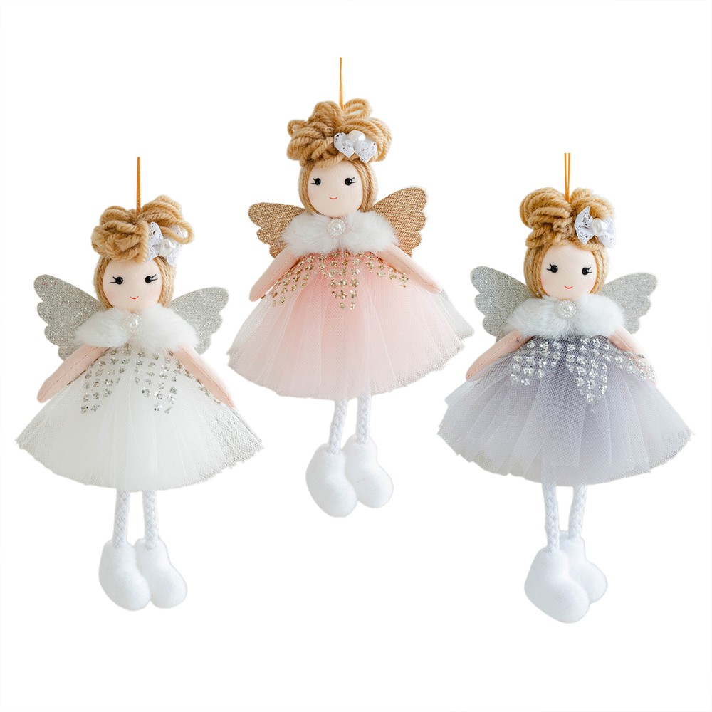 Christmas Angel Girl Doll Ornaments Holiday Decor Angel Doll Ornaments upgrade