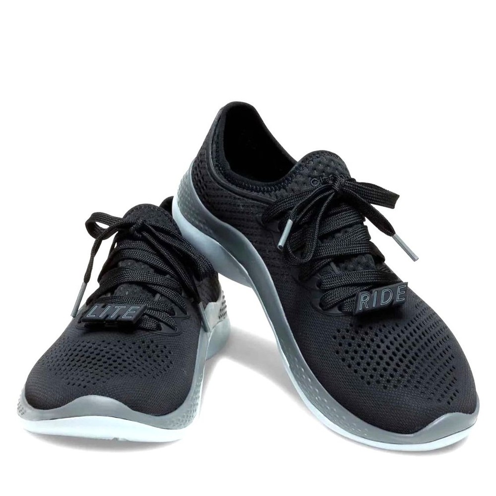 Crocs Women's LiteRide 360 Pacer Water Shoe Athletic Black Sneakers Size 9