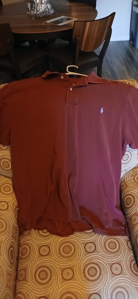 Red Ralph Lauren Polo Shirt Mens Size 2XLT Short Sleeve