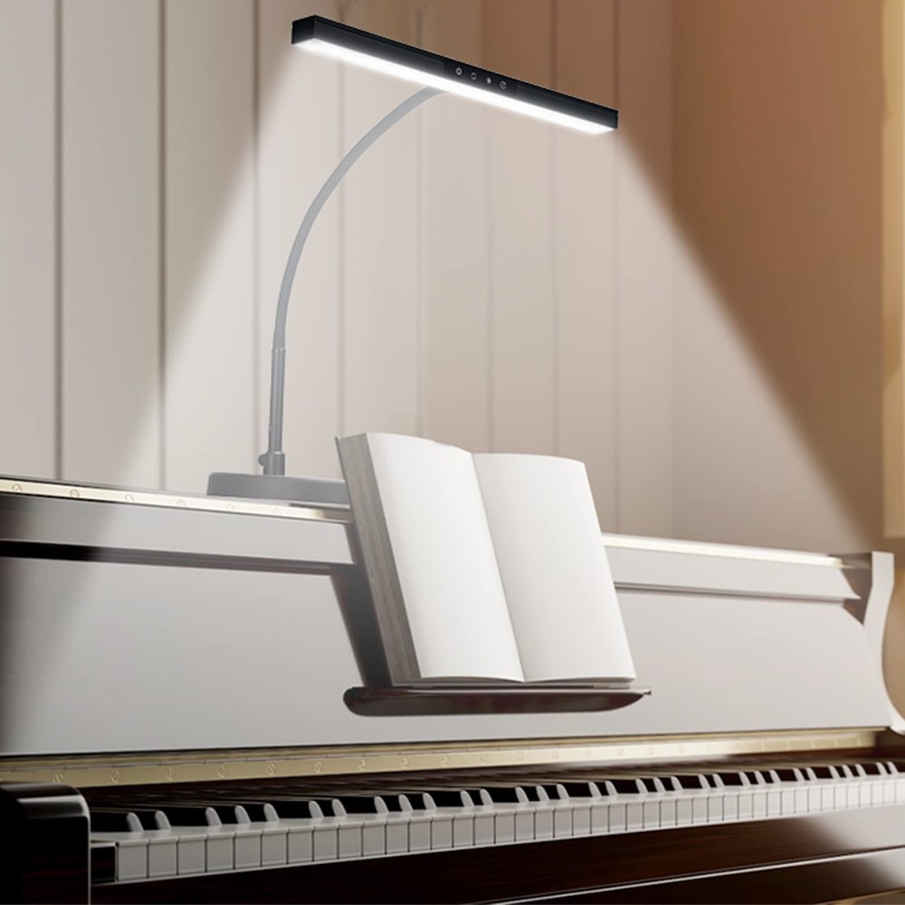 Adjustable Piano Lamp for Grand, Upright & Digital Pianos - 3 Color Modes
