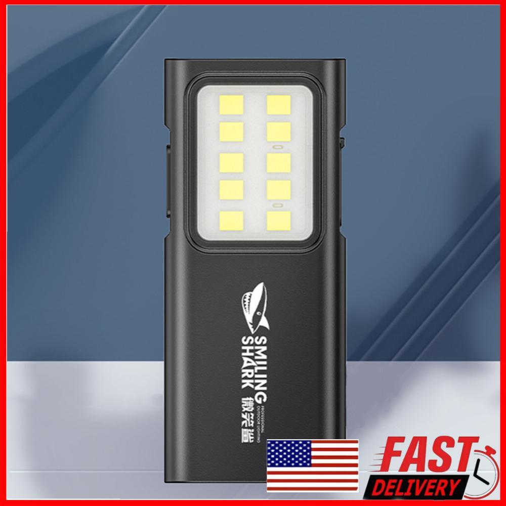 USB Rechargeable LED Pocket Floodlight for Camping and Night Running
