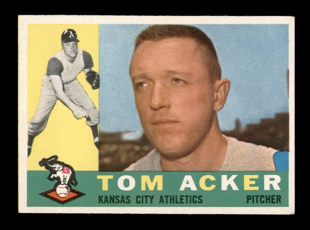 1960 Topps #274 Tom Acker EX-MT Baseball Card OBGcards