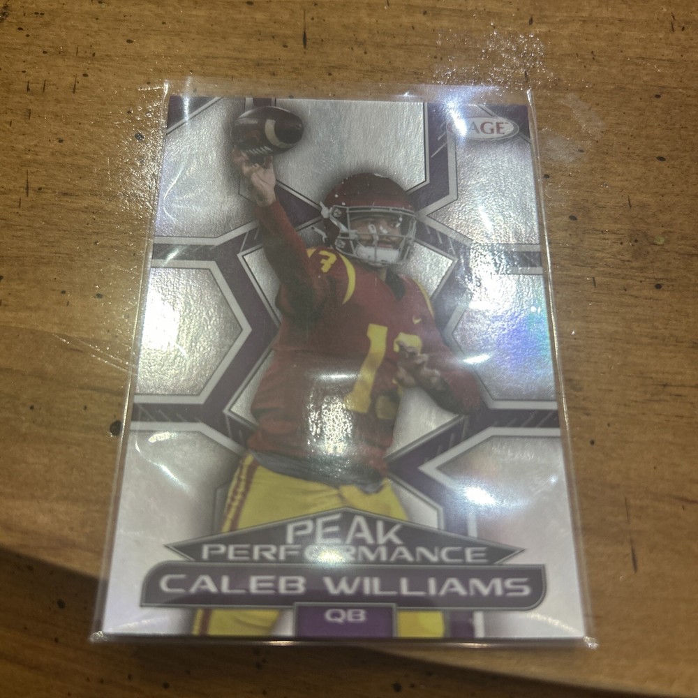 2024 SAGE HIT Low Series - Peak Performance #PK-CW Caleb Williams (RC)