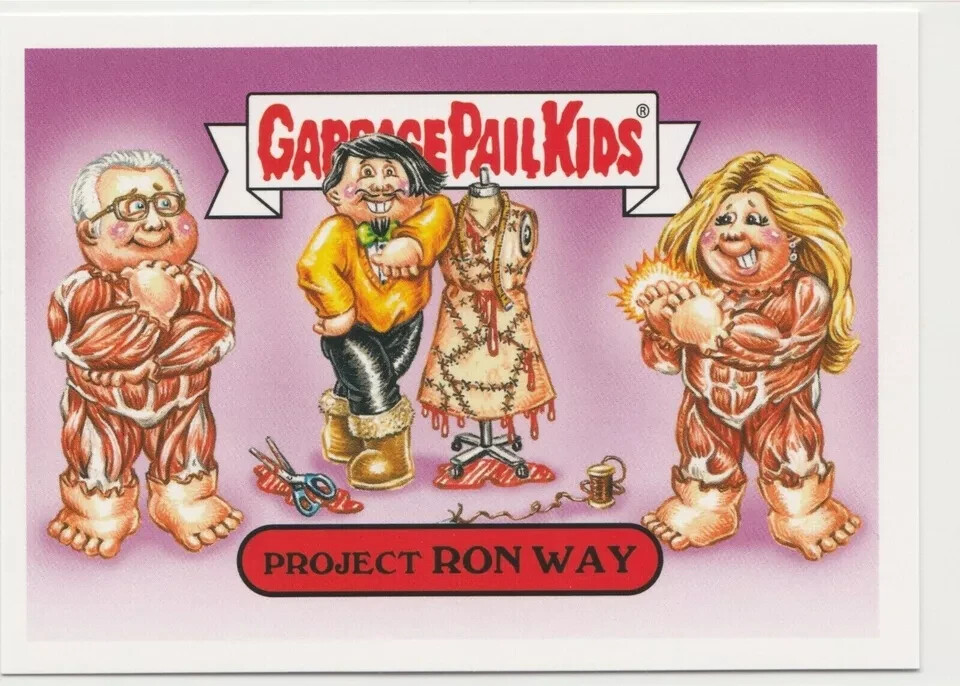 Garbage Pail Kids GPK 2016 Prime Slime Trashy TV Project Ron Way #4a