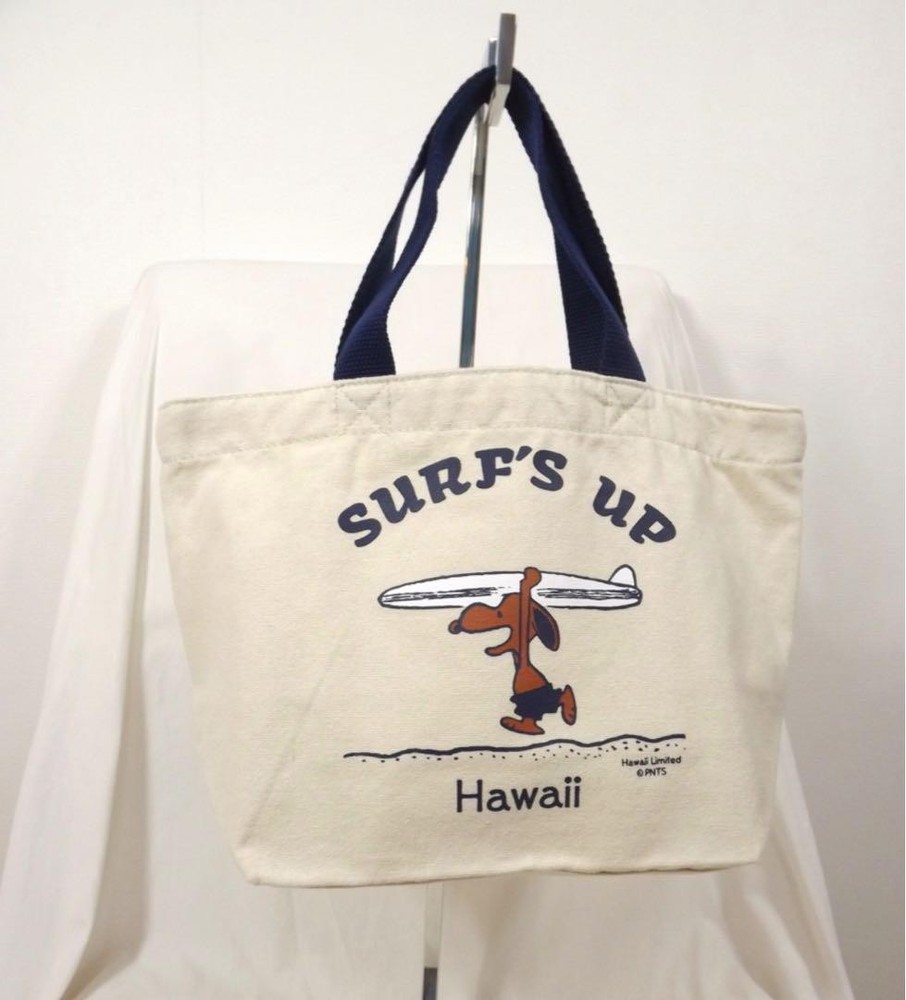 Hawaii Snoopy Suntan Design Maki Lunch Tote Handbag