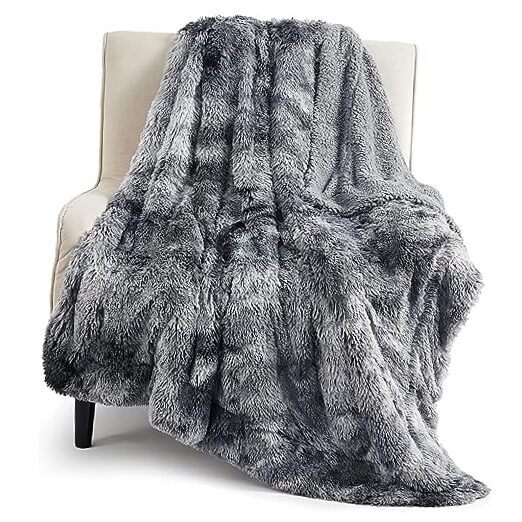 Bedsure Ultra Soft Throw Blanket, Fluffy Throw (50