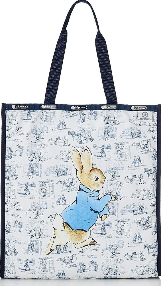 LeSportsac Peter Rabbit Book Tote Shoulder Bag Purse
