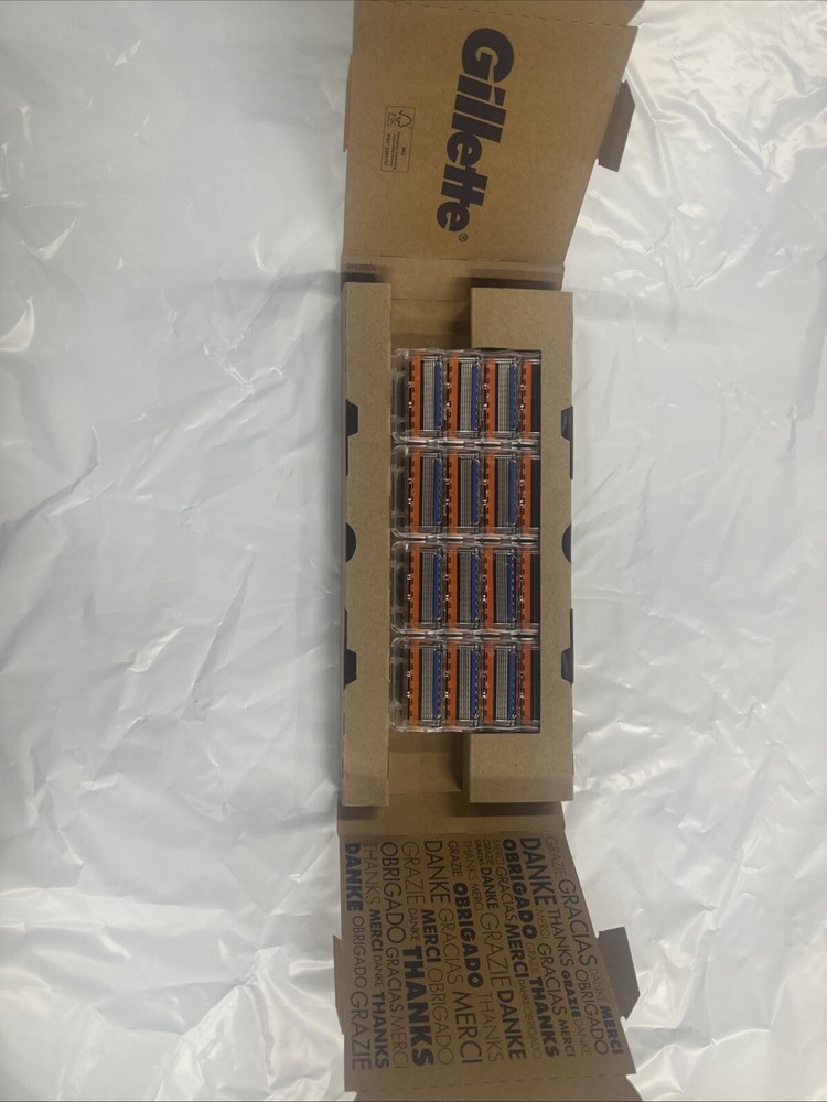 Ships Free! Genuine Gillette5 Razor Blade Refills 16 Count. Fits Fusion Handle