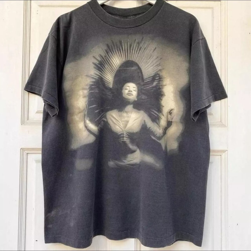 1993 Sade Love Deluxe Tour Charcoal Unisex Tee Reprint Sizes S-5XL