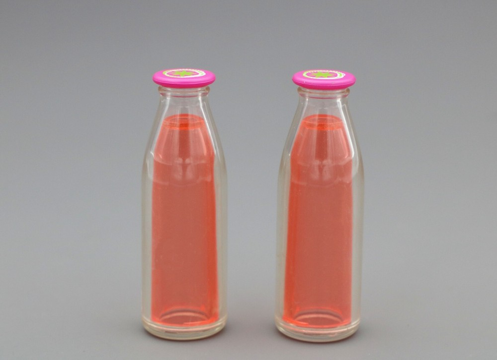 American Girl Lea Rainforest Fruit Stand Guava 2pcs Juice bottle for 18'' doll