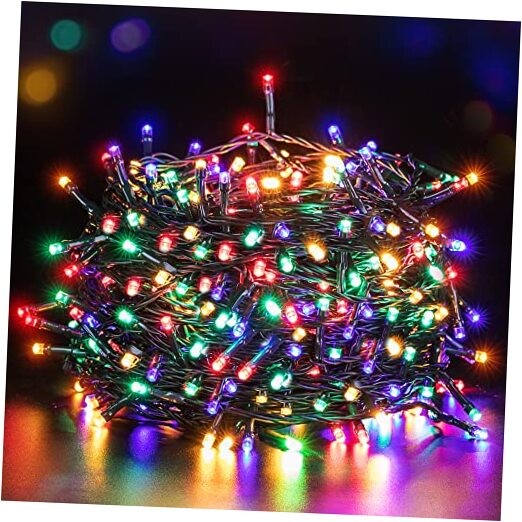 Battery Operated Christmas Lights - 132FT 132FT Battery Operated Multicolored