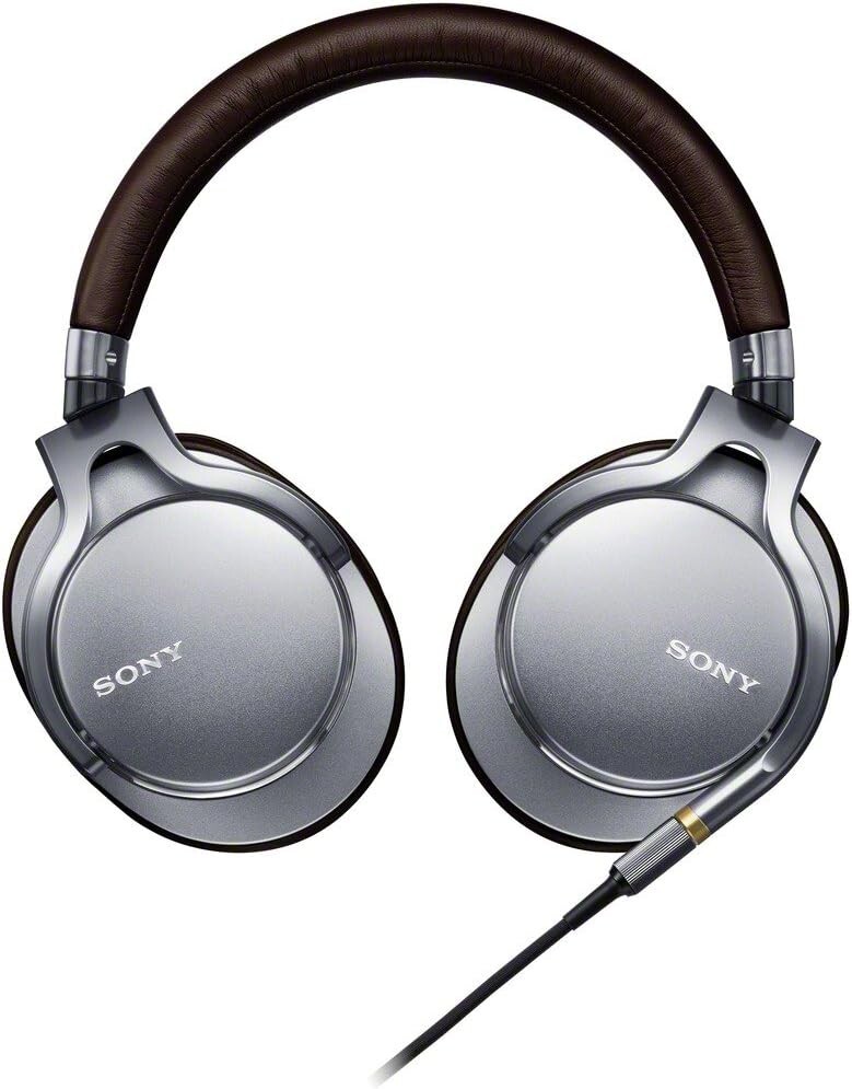 Sony MDR-1A Premium Hi-Res Stereo Headphones Silver