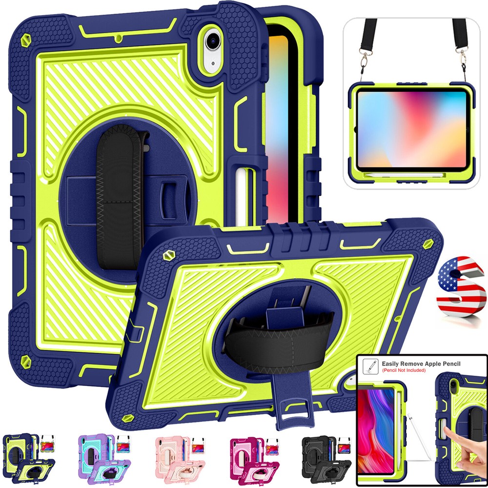 Heavy Duty Stand Shockproof Soft Case For Apple iPad 10th Generation 10.9
