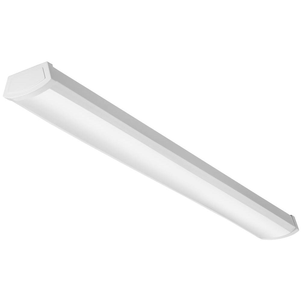 FMLWL 48 830 Low-Profile LED Flush Mount Ceiling Light, Wraparound Lighting F...